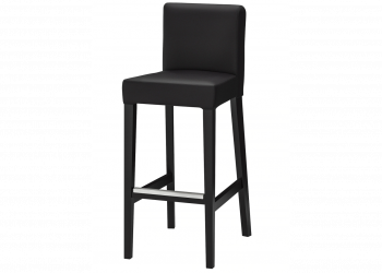 chaise haute noire